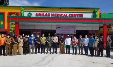 Ketua Yayasan dan Rektor Unilak Resmikan Unilak Medical Centre