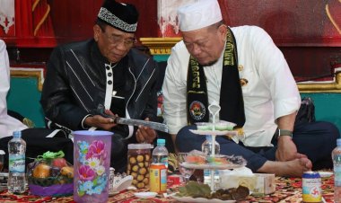 AA LaNyalla Mahmud Mattalitti Diangkat Jadi Pembina Paguron Jalak Banten Nusantara