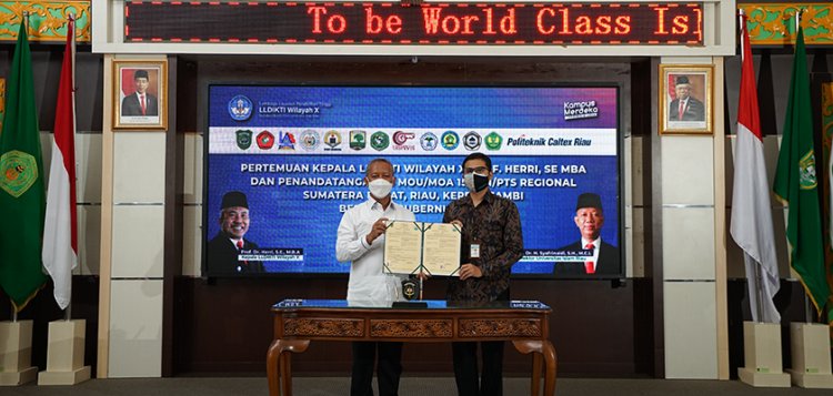 PCR Jalin Kerja Sama dengan UIR, UPP dan Politani Pyk