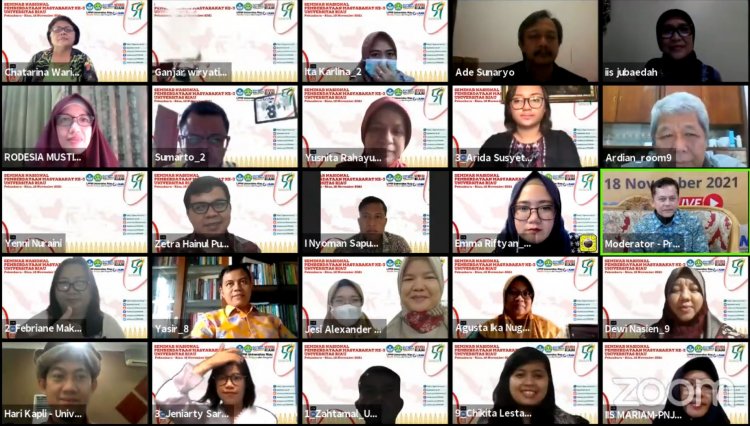 Seminar Nasional SNPM UNRI ke-3, Sandiaga Uno Sampaikan Kunci PEN