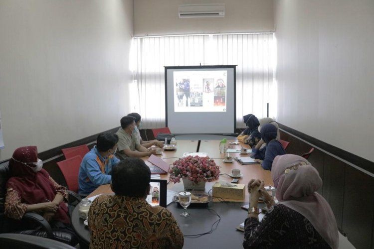 Bahas Kearsipan, ANRI Silahturahmi ke Dispusip Pekanbaru