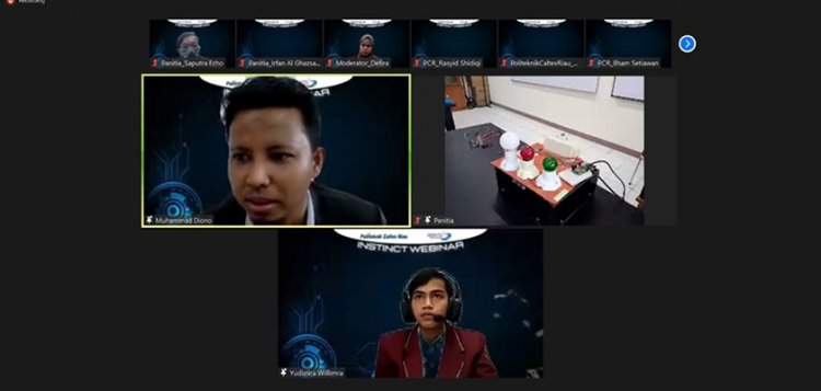 HIMATEL PCR Sukses Gelar INSTINCT 2021 untuk SMA Sederajat
