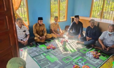 Dibangun Lewat APBDes 2021, Perpustakaan Desa Teluk Pambang Diresmikan