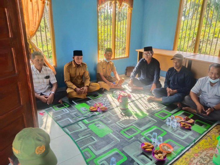 Dibangun Lewat APBDes 2021, Perpustakaan Desa Teluk Pambang Diresmikan