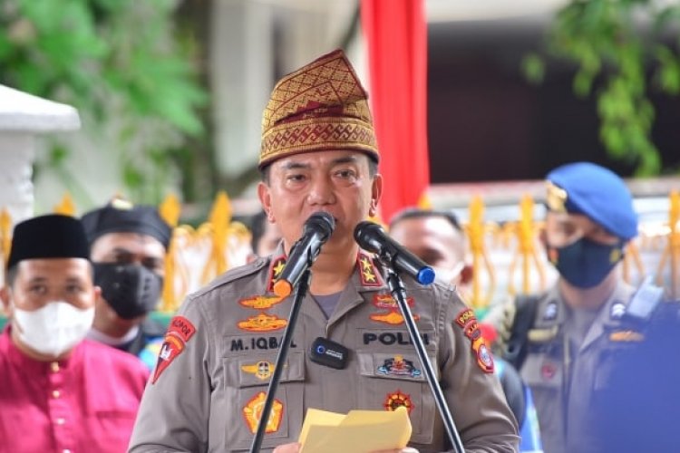Kapolda Riau Irjen Pol M Iqbal Sarankan Bentuk Satgas Vaksin Covid-19
