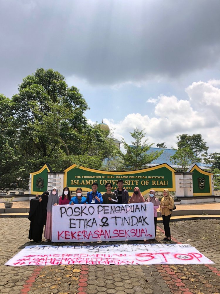 BEM UIR Dirikan Posko Pengaduan Pelanggaran Etika, Presma UIR: Indonesia Darurat Kekerasan Seksual