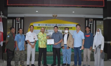 Pusdiklat Unilak Buka Latihan Kepemimpinan Siswa Tingkat SMA/Sederajat se-Riau