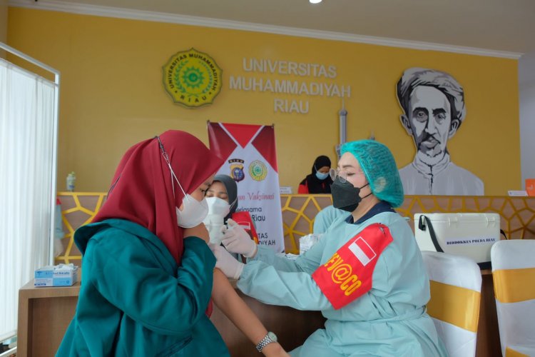 Siapkan 1.500 Dosis Vaksin, Umri dan Polda Kembali Gelar Vaksinasi Massal