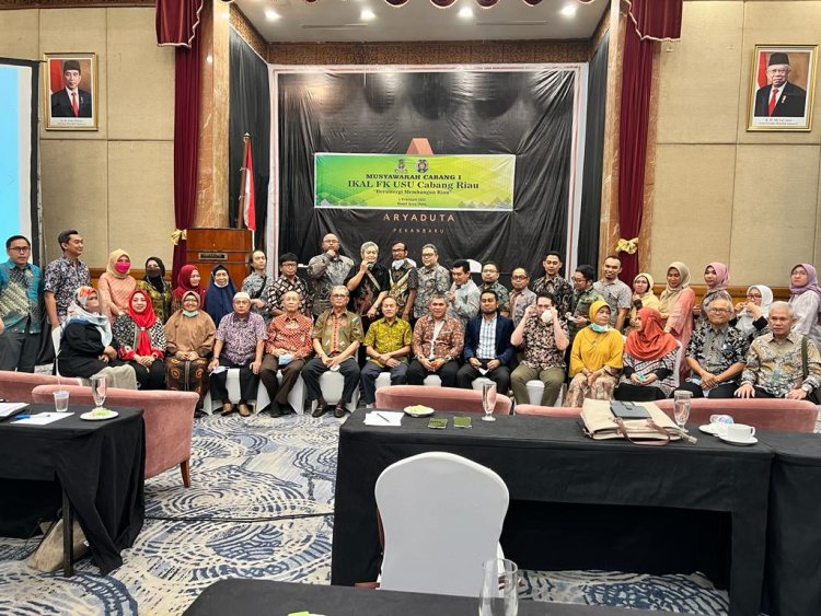 Suratmin Terpilih Jadi Ketua IKAL FK USU Riau Secara Aklamasi