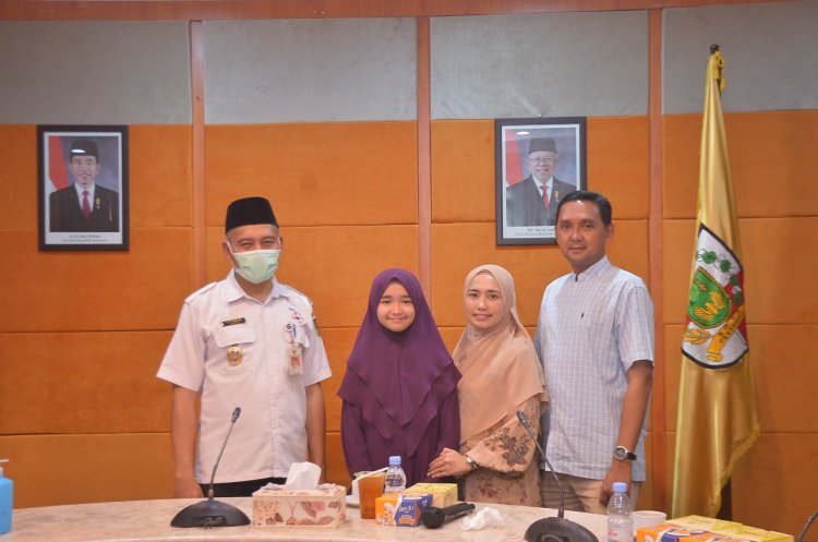 Aisyah Nur Ramadhani Asal Pekanbaru Lolos ke Final MTQ Internasional 2022 di Qatar