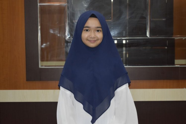 Aisyah Nur Ramadhani Raih Juara 1 MTQ Internasional Tijan Annur Qatar 2022