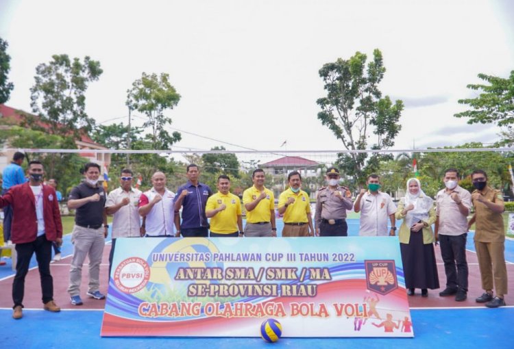 Universitas Pahlawan Tuanku Tambusai Gelar UP CUP III Tahun 2022 Antar SMA