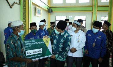 Wabup Siak Husni Minta Dimana Didapat Disitu Berzakat