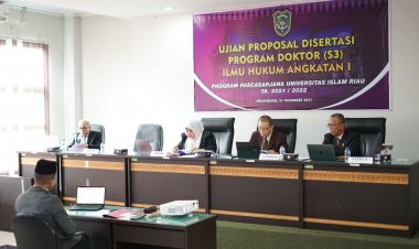 Yes, Program Doktor Ilmu Hukum UIR Raih Akreditasi Baik