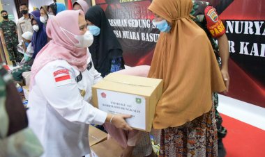 Buka TMMD ke-113 Kodim 0303 Bengkalis, Kasmarni Berharap Pemkab dan TNI Terus Bersinergi