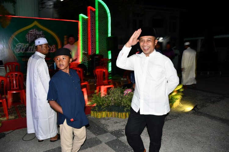 Wabup Bengkalis Pimpin Takbiran Sambut Idul Fitri 1443 Hijriah