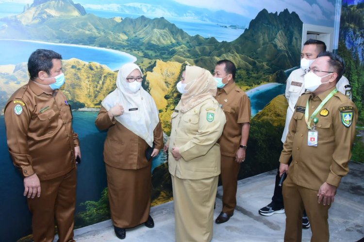 Sidak Pasca Cuti Bersama Idul Fitri, Bupati Bengkalis Kasmarni Ancam SP Pegawai Nambah Libur