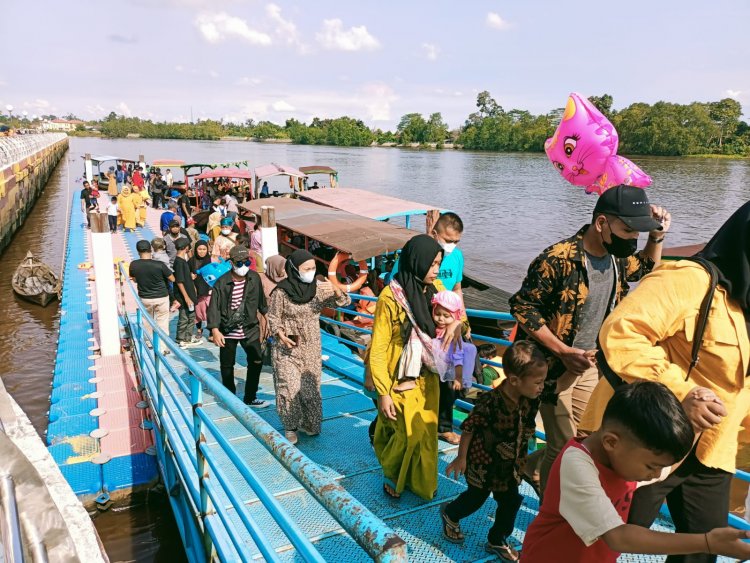 Puluhan Ribu Wisatawan Datangi Objek Wisata di Siak Selama Libur Idul Fitri 1443 H