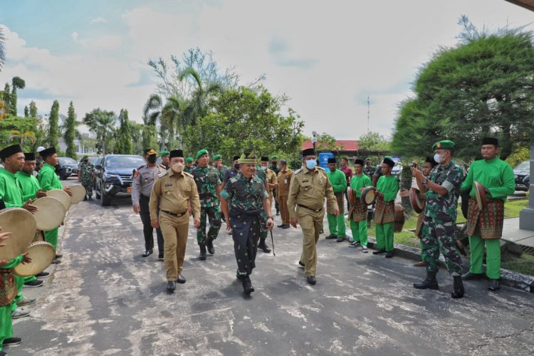 Siak Dapat Kunjungan Kerja Pangdam I/BB Mayjen TNI Ahmad Daniel Chardin, Bupati Minta Suport