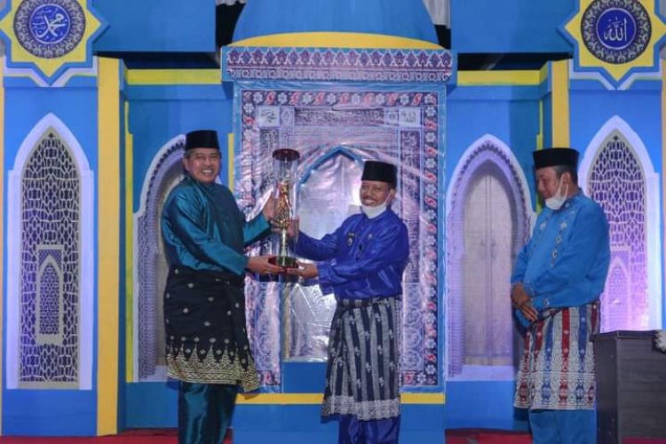 Pembukaan MTQ XII Tingkat Kecamatan Bunga Raya, Bupati: Jadikan Alquran Pedoman Hidup