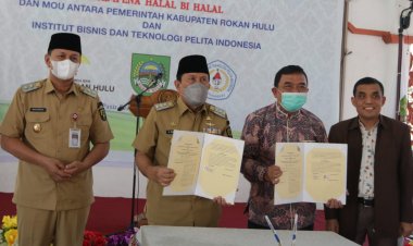Meningkatkan Kualitas ASN, Pemda Rohul Teken MoU Bersama IBTPI