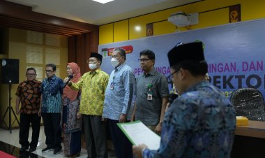 Lima Bakal Calon Rektor UNRI Deklarasi Pilrek Damai