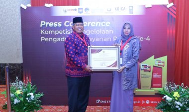 DPMPTSP Siak Terima Penghargaan Pengelolaan Pengaduan Pelayanan Publik 51 Terbaik se-Indonesia