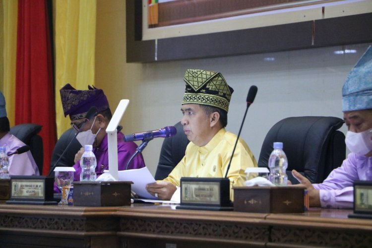 Paripurna Istimewa Milad Inhil ke-57, Dr Ferryandi Akui Perkebunan dan Infrastruktur Kunci Utama Inhil Sejahtera