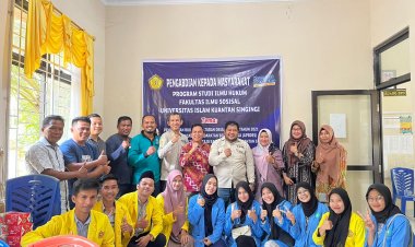 Prodi Ilmu Hukum Universitas Islam Kuantan Singingi Gelar PKM tentang Penyusunan Perdes APBDes
