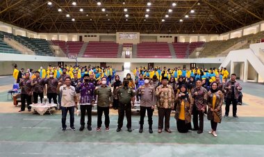 Ratusan Mahasiswa Fakultas Hukum Unilak Ikuti KBM di Tualang Siak
