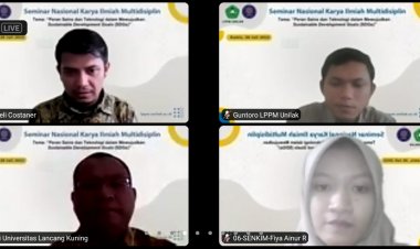 Rektor Unilak Buka Seminar Nasional Karya Ilmiah Multi Disiplin Ilmu