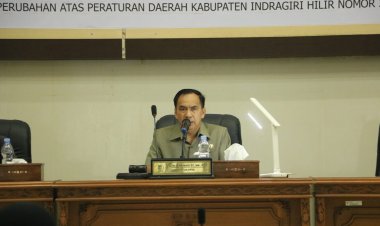 DPRD Inhil Pertanyakan Tidak Jalannya Proyek Pembangunan