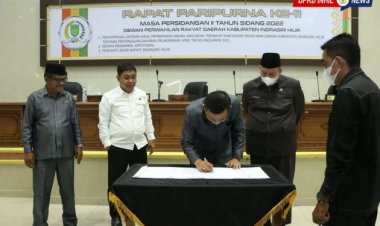 DPRD Inhil Gelar Rapat Paripurna ke-11 Bahas Tiga Agenda