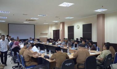 Komisi I dan II DPRD Inhil RDP dengan PT KIG dan HMI