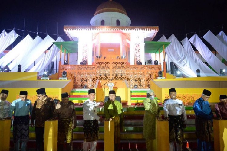 Gubri Buka Pelaksanaan MTQ XL Provinsi Riau di Bagansiapiapi
