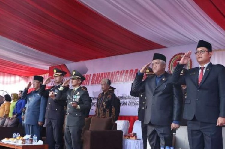 Anggota DPRD Inhil Hadiri Apel Peringatan HUT ke-76 Bhayangkara