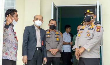 Universitas Pahlawan Tuanku Tambusai dan Polres Kampar Gelar Vaksinasi Massal