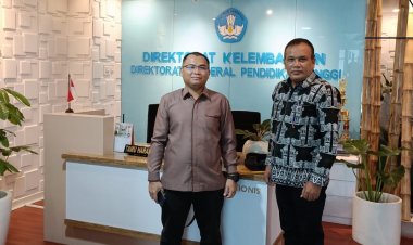 Bahas Prodi Baru dan Program Doktor, Rektor Unilak Bertemu Direktur Kelembagaan Dikti