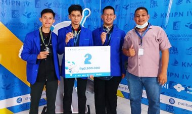 Lima Mahasiswa Teknik Informatika Politeknik Caltex Riau Raih 2 Prestasi di KMIPN 2022