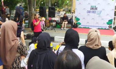 Hadir di Area CFD, Unilak dan Dinas Perpustakaan Arsip Perkuat Literasi Minat Baca Masyarakat 
