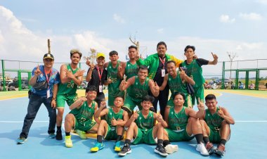 Tim Basket UIN Suska Riau Berpuas di Posisi Kedua PESONA I PTKN 2022