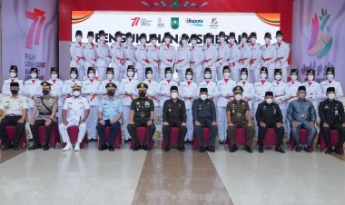 36 Pelajar SMA Terpilih Jadi Anggota Paskibra Riau 2022