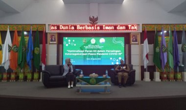 BEM UIR Gelar Seminar Optimalisasi Peran K3 Dalam Persaingan Ketenagakerjaan Pasca Pandemi Covid-19
