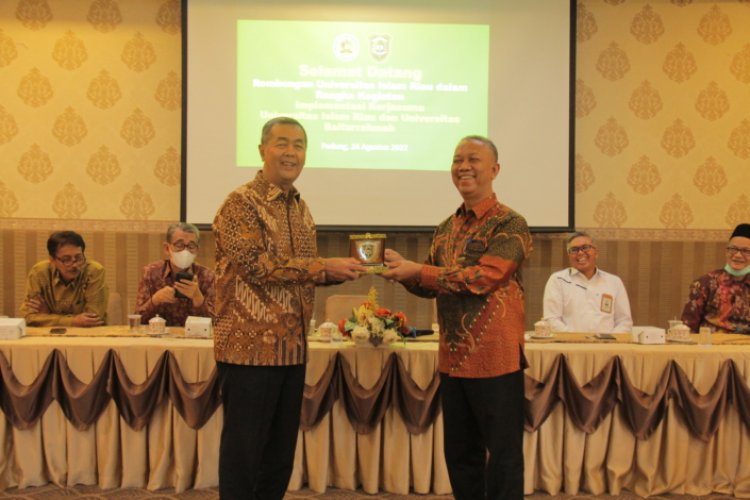 Bahas Implementasi Kerjasama, Rektor UIR Kunjungi Universitas Baiturrahmah