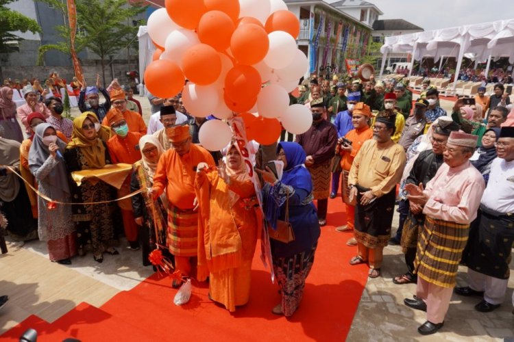 Yayasan Universitas Abdurrab Resmikan Rumah Adat Riau Abdurrab Malay Heritage