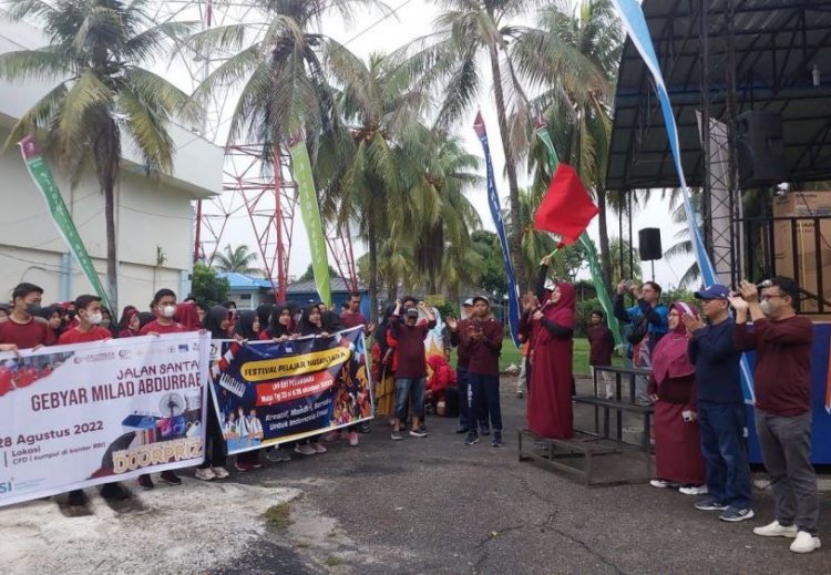 Universitas Abdurrab Gelar Jalan Santai Gebyar Milad ke-17