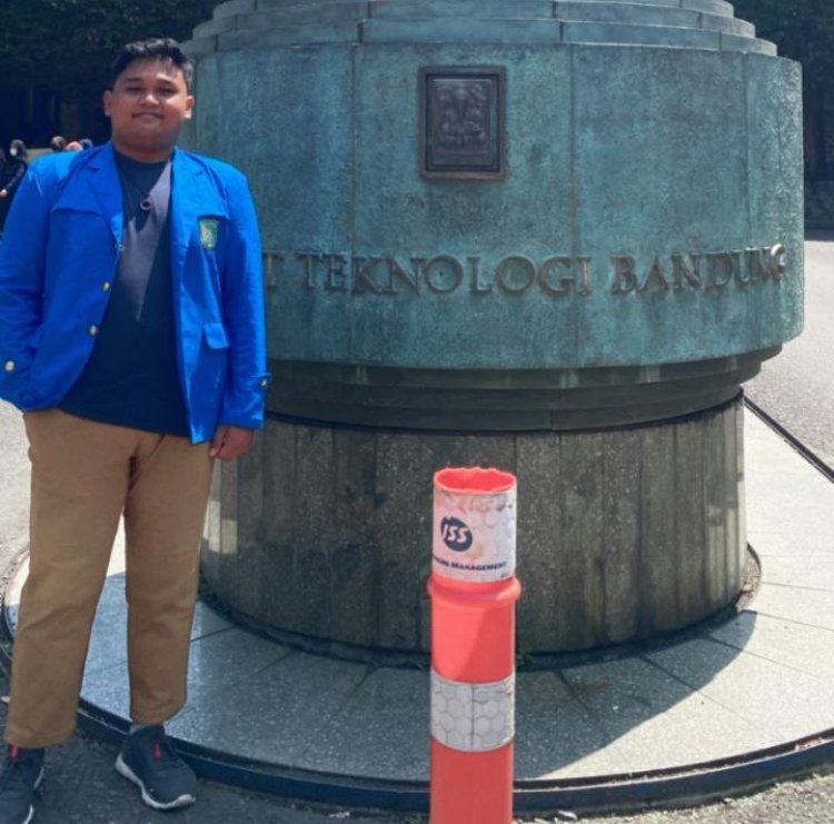 Muhammad Farid Al Ghazali Mahasiswa Teknik Perencanaan Wilayah dan Kota UIR Ikuti Kuliah di ITB