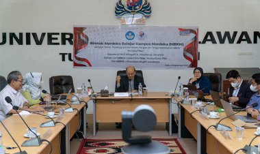 Kepala LL DIKTI X Jadi Narasumber, Universitas Pahlawan Gelar Bimtek MBKM
