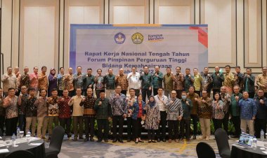 Rektor UNRI Apresiasi Rakernas Forpimawa Bahas Program Strategis Kemahasiswaan