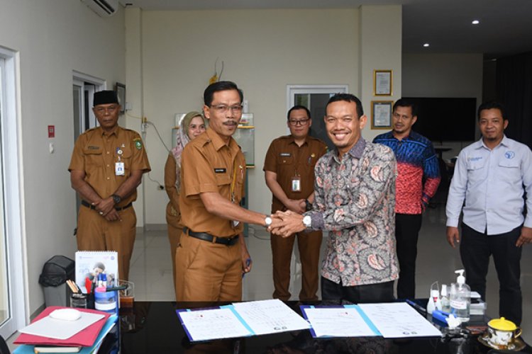 Politeknik Negeri Bengkalis MoU dengan Dinas Perdagangan dan Perindustrian